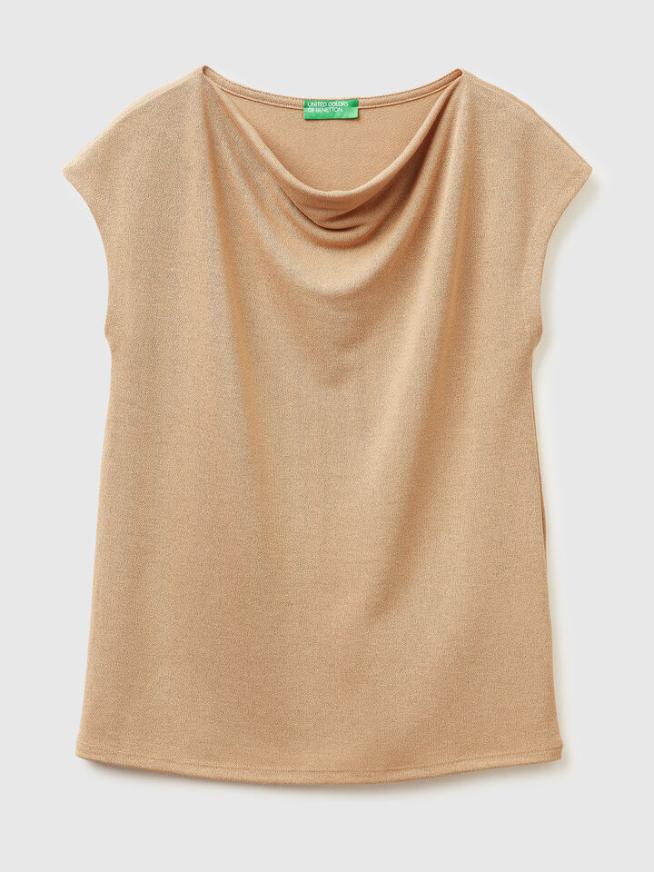 SLEEVELESS SWEATER Women image number 5